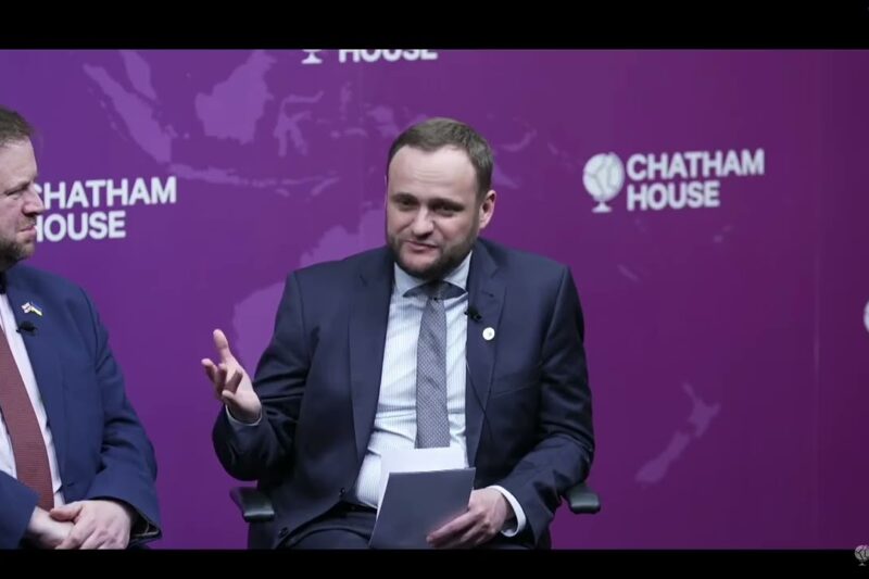 Олексій Кулеба взяв участь у конференції Chatham House та ЄБРР