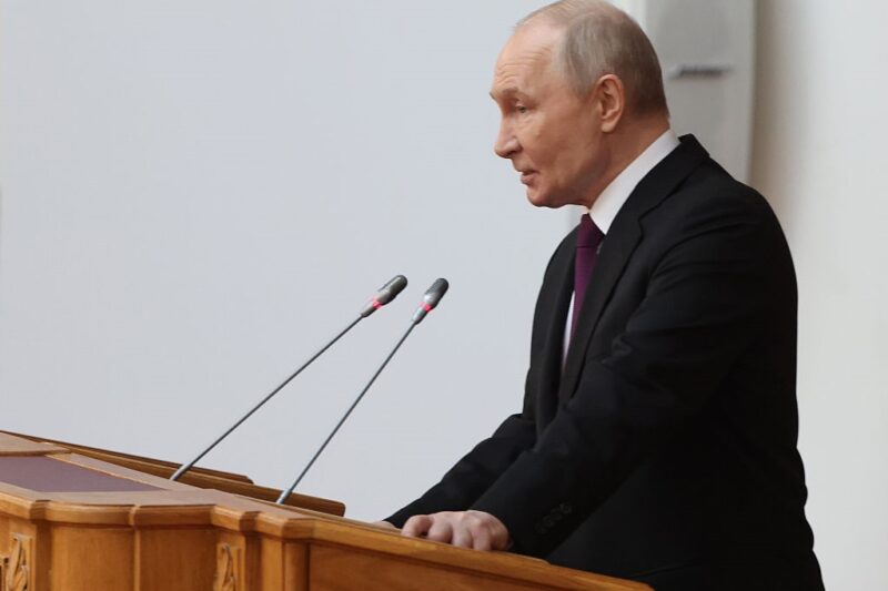 Путін заявив, що війна проти України “йде до завершення”