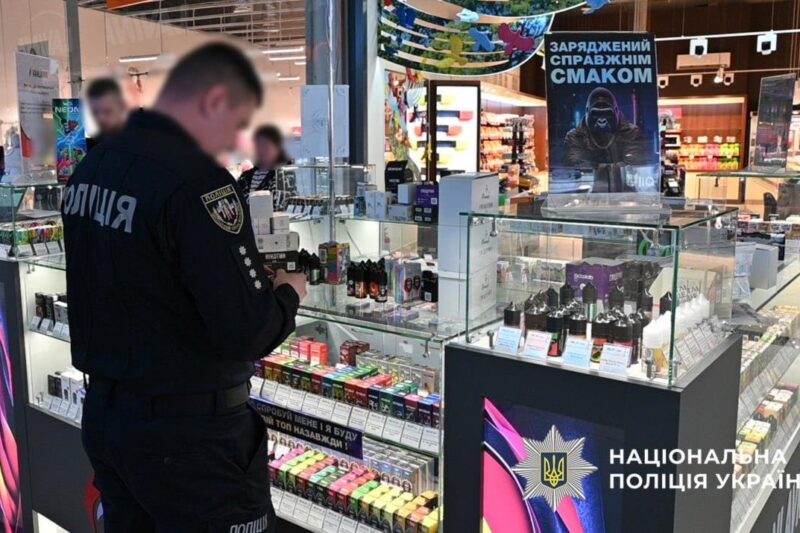 Тіньовий вейп-ринок: в Україні провели 270 обшуків