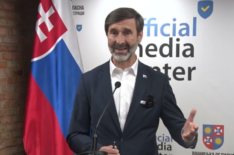 🇺🇦🇸🇰 Спільна пресконференція Андрія Сибіги та Юрая Бланара