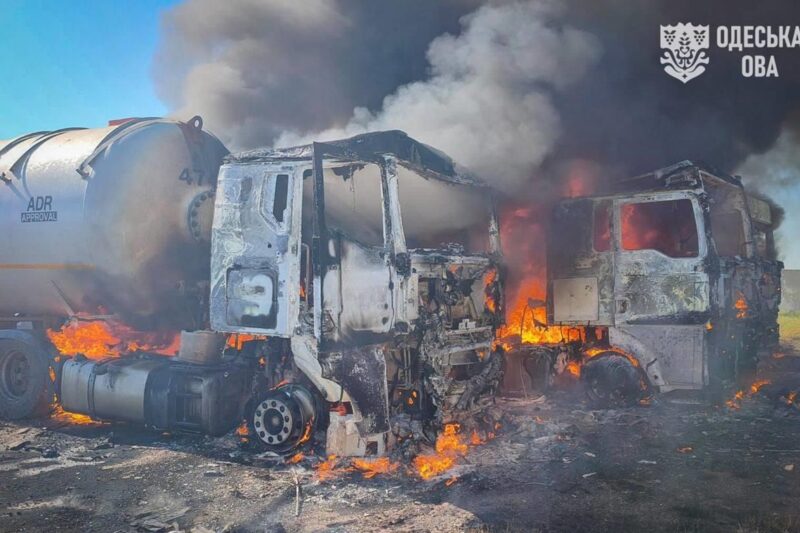 На Одещині атаковано бензовози, є загиблі