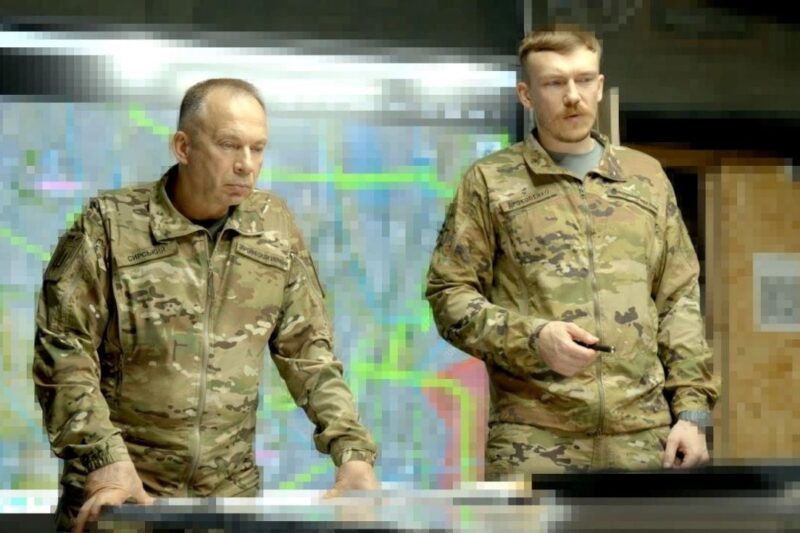 Сирський відвідав корпуси ЗСУ на Донеччині