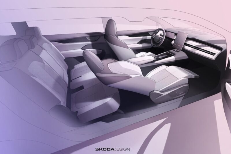 Skoda розкрила інтер&rsquo;єр нового електрокросовера Peaq перед прем&rsquo;єрою
