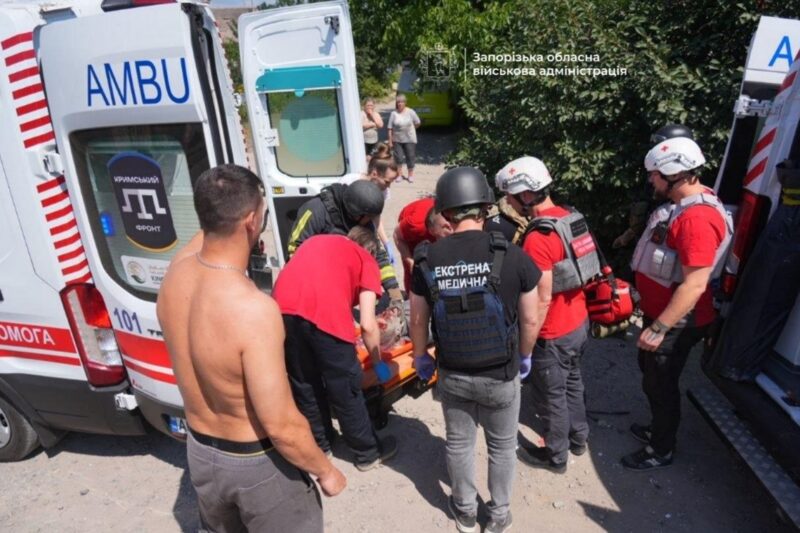 Удар по Запоріжжю: число поранених різко зросло