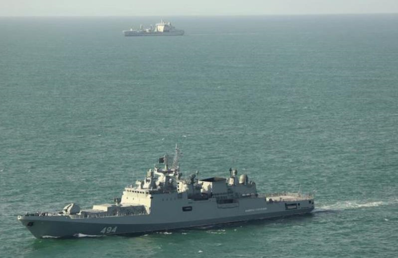 Військовий корабель РФ здійснив постріл по яхті в Ла-Манші