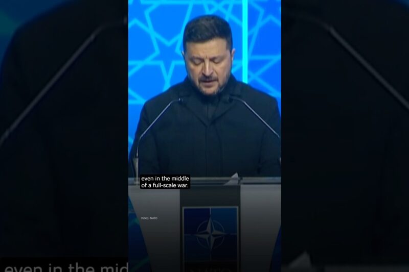 President Volodymyr Zelenskyy’s Speech at the NATO Summit in Ankara