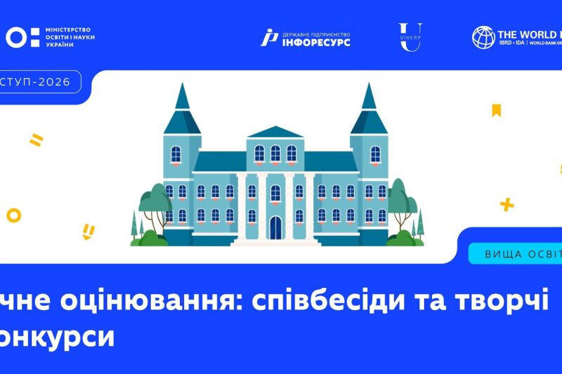 Очне оцінювання: співбесіди та творчі конкурси, вага коефіцієнтів на творчих конкурсах