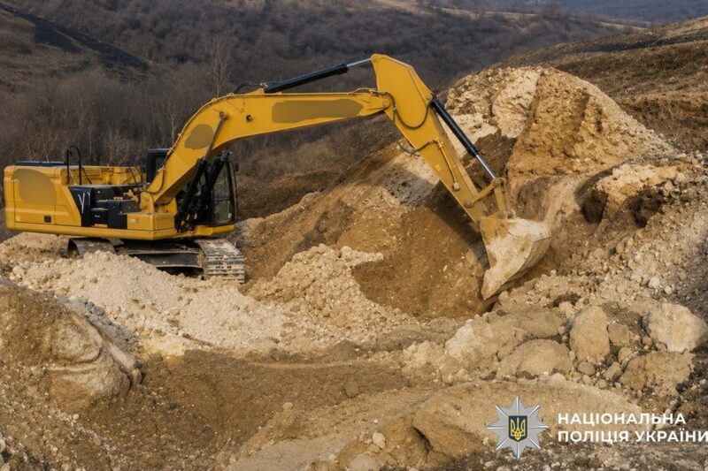 На Вінниччині підприємство незаконно видобуло копалини на 337 млн грн
