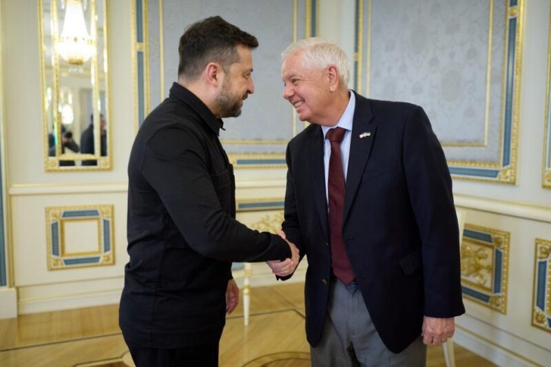 Санкції проти РФ і Patriot: Зеленський зустрівся з сенатором Гремом