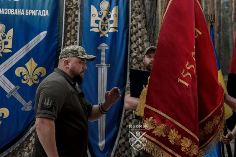 У 155-й бригаді змінили командира: що відомо