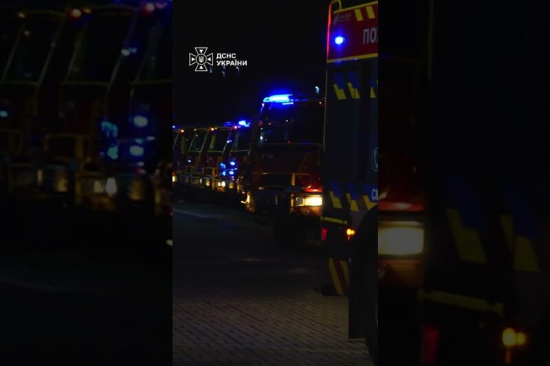 ⚡️ Досвід війни + вітчизняна техніка = перемога над стихією. Рятувальники вирушили на допомогу