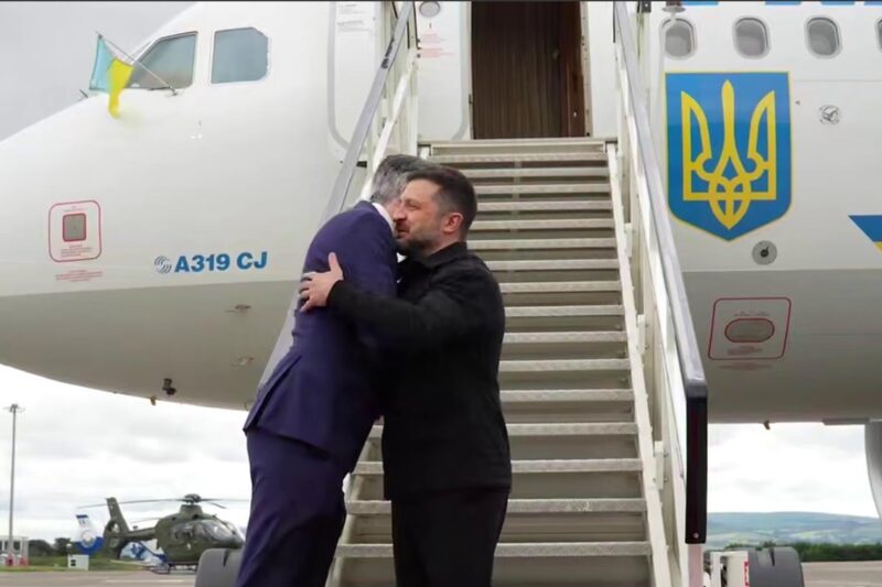 Зеленський прибув з візитом в Ірландію