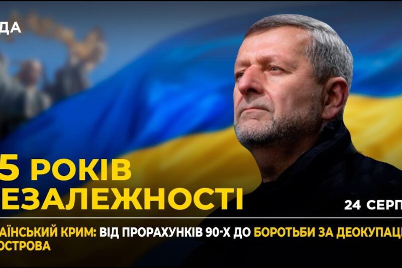 35 РОКІВ НЕЗАЛЕЖНОСТІ: Роль Криму та підтримка українців в окупації