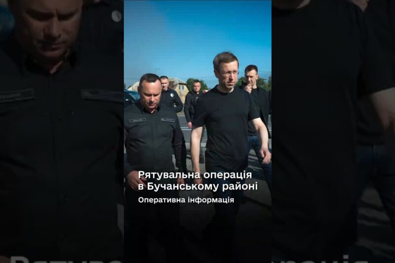 Сергій Корецький у Бучанському районі: триває рятувальна операція після російського удару