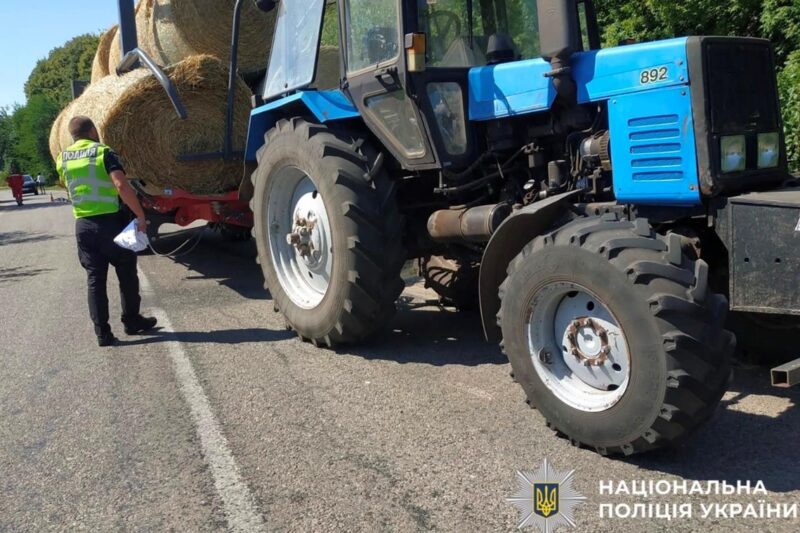 На Київщині п’яний тракторист на смерть збив 6-річну дитину на велосипеді